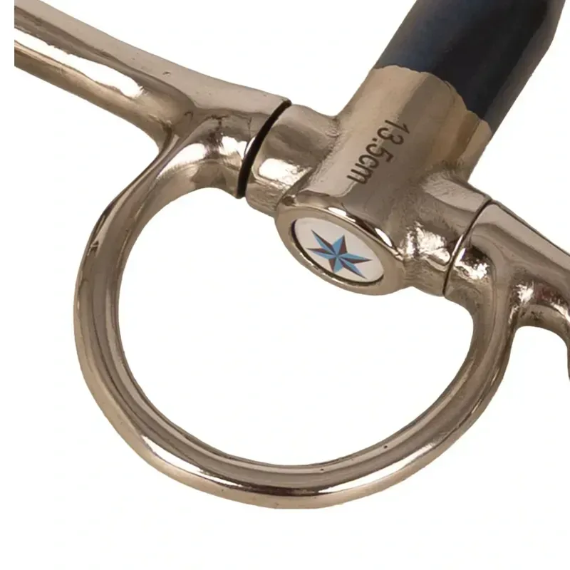 Velari Sweet Iron Double Jointed Short Shank Pelham Bit-3