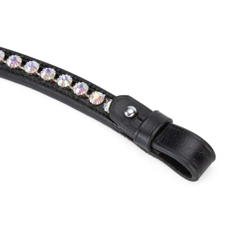 Velociti GARA Diamante Browband - Black/Blue Diamante-2