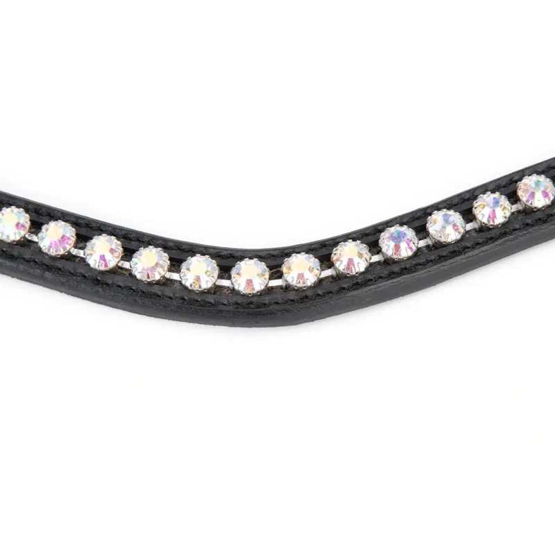 Velociti GARA Diamante Browband - Black/Blue Diamante-4