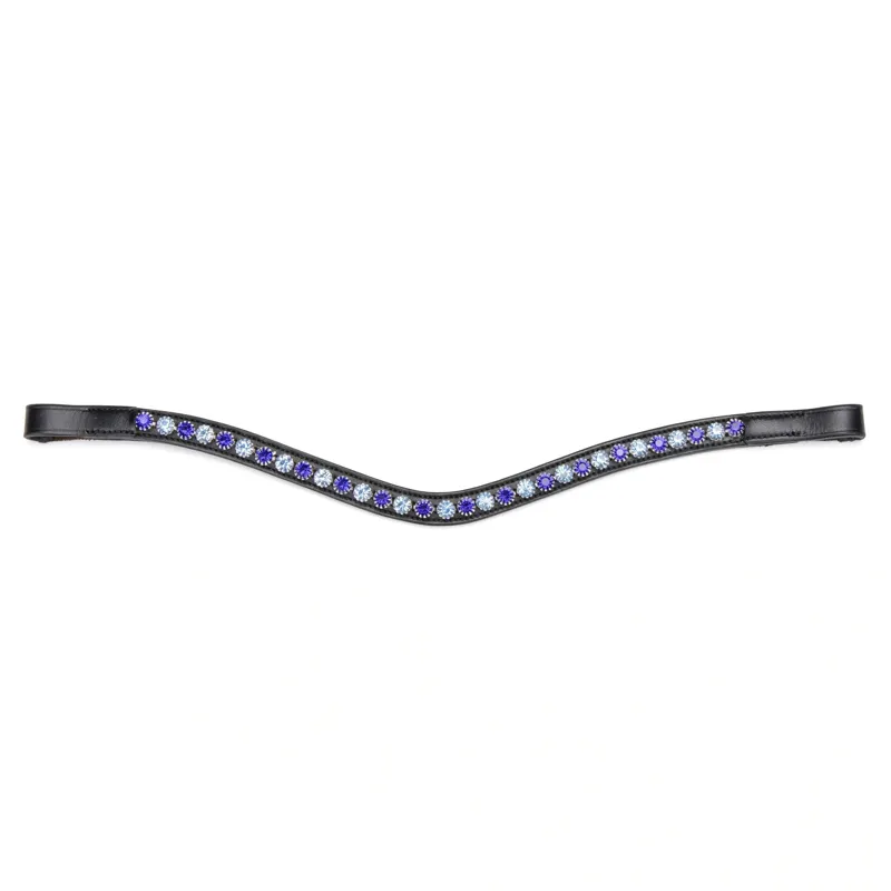 Velociti GARA Diamante Browband - Havana/Blue Diamante