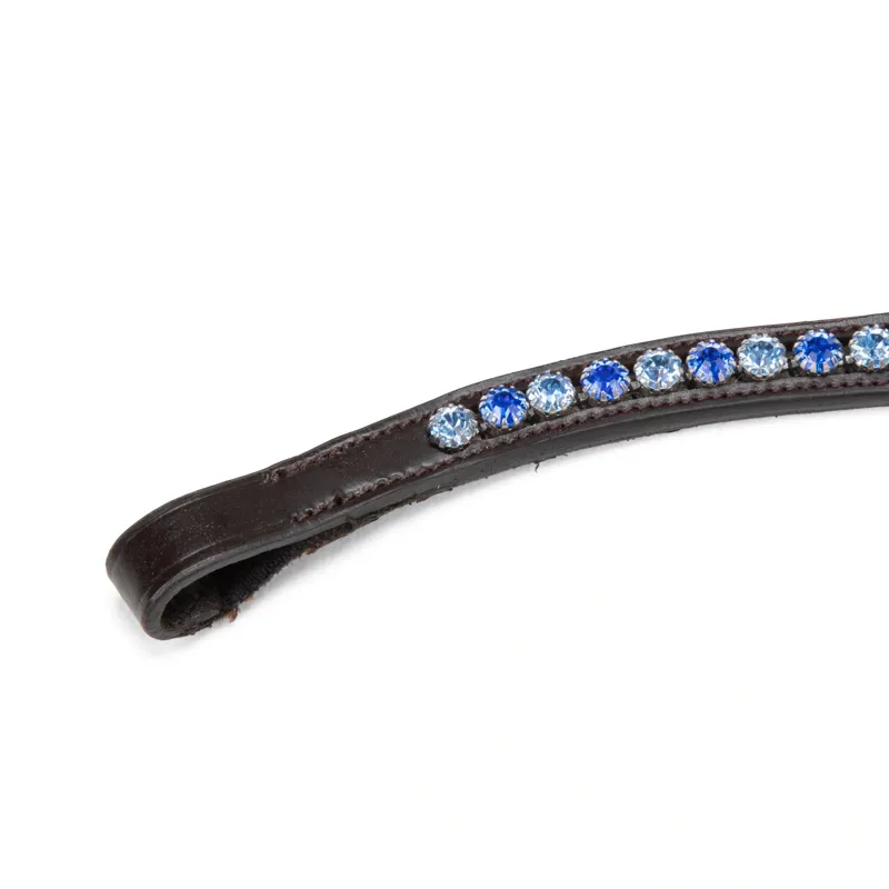 Velociti GARA Diamante Browband - Havana/Blue Diamante-5