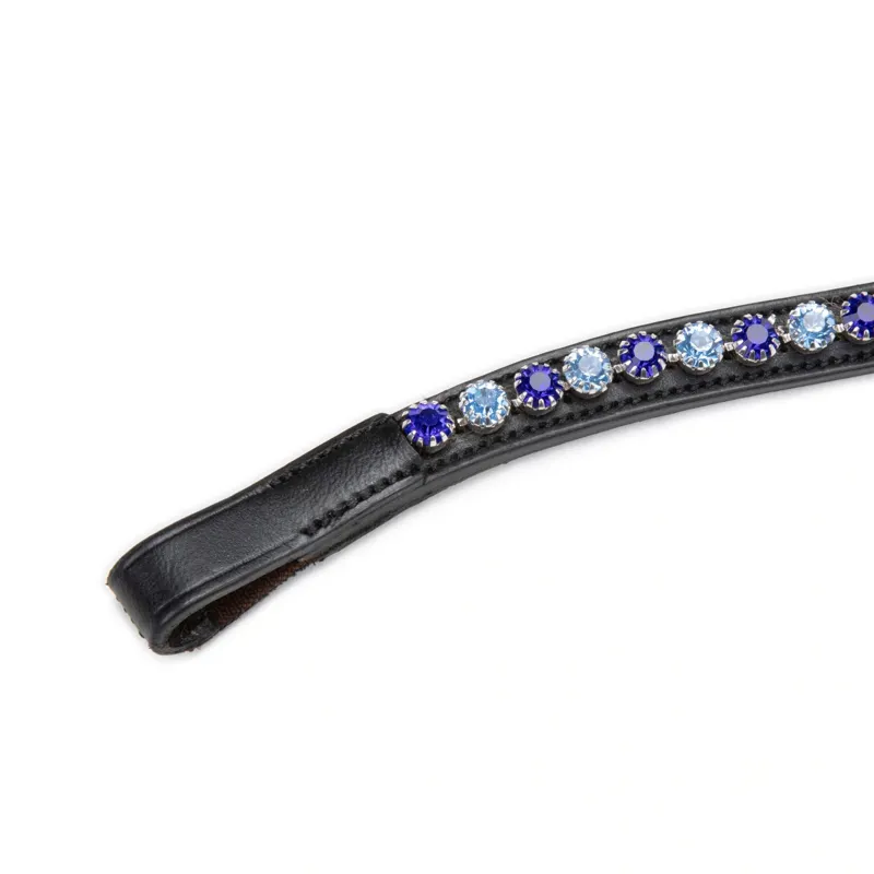 Velociti GARA Diamante Browband - Black/Iridescent Diamante-7