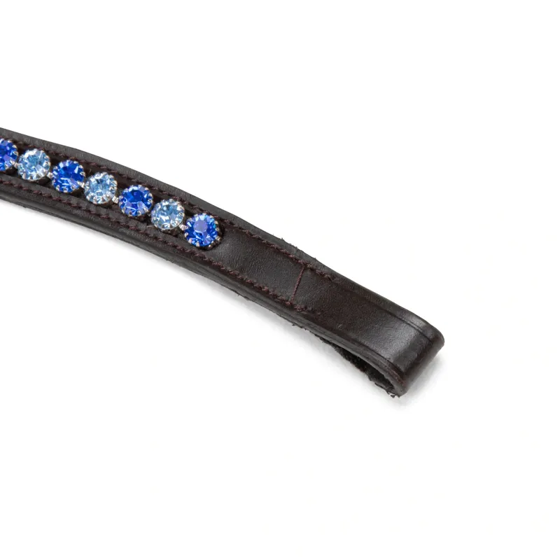 Velociti GARA Diamante Browband - Black/Iridescent Diamante-9