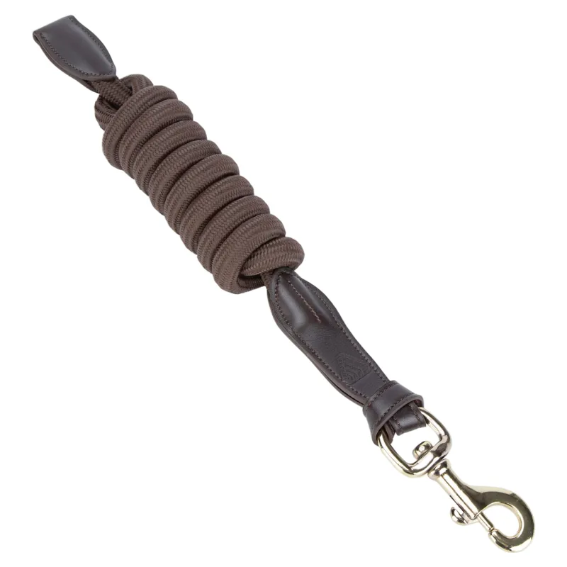Velociti Lusso Leather Lead Rope - Havana