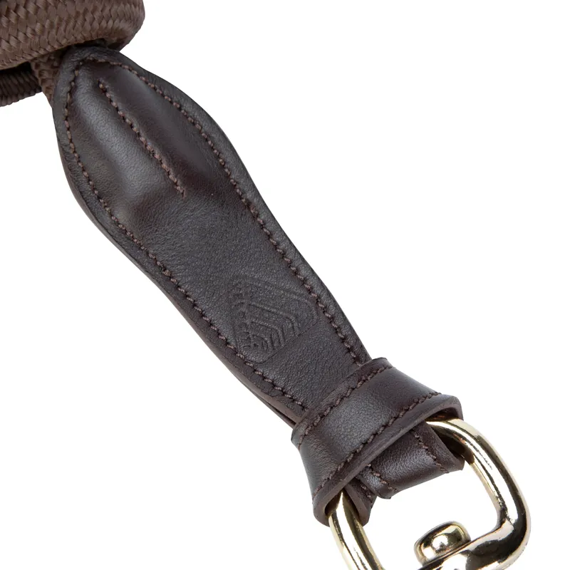 Velociti Lusso Leather Lead Rope - Havana-2