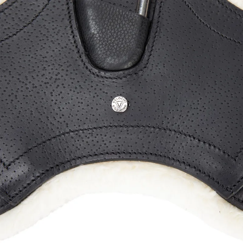 Velociti Lusso Elite Dressage Girth - Black-2