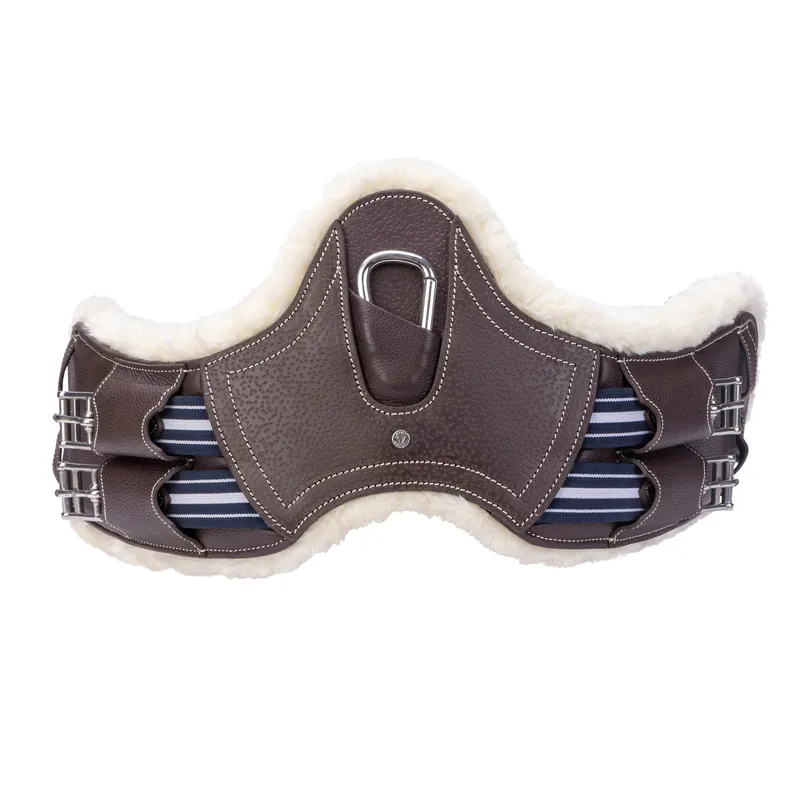 Velociti Lusso Elite Dressage Girth - Havana