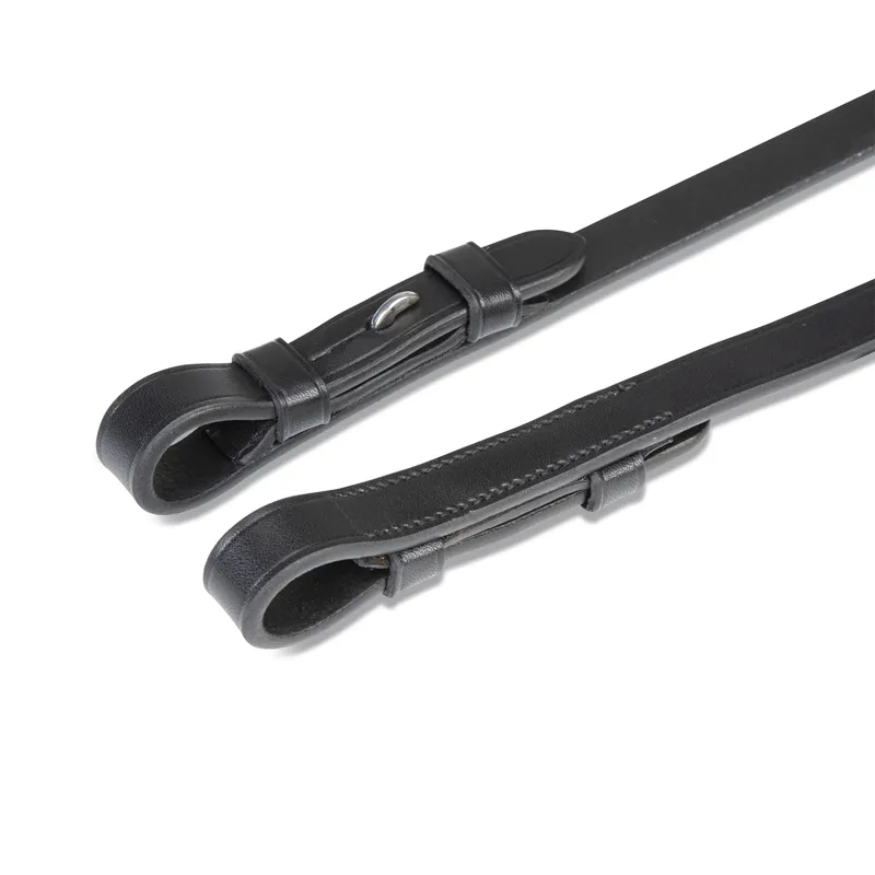 Velociti Lusso Elite Pro Soft Grip Reins - Black-1