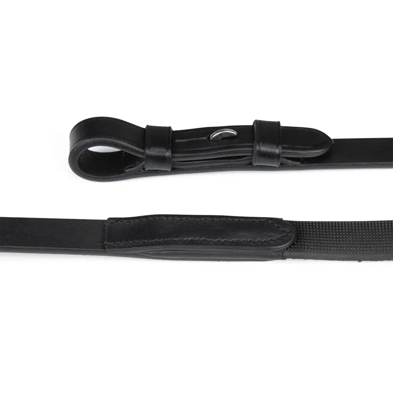 Velociti Lusso Elite Pro Soft Grip Reins - Black-3