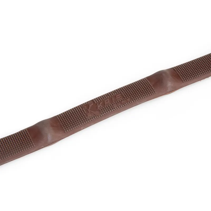 Velociti Lusso Elite Pro Soft Grip Reins - Havana-4