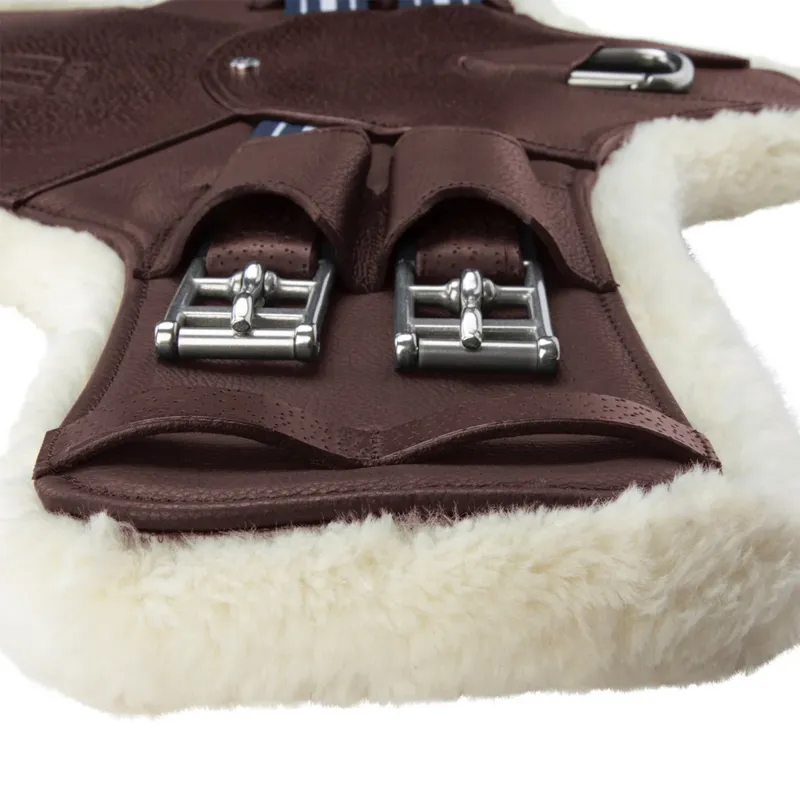 Velociti Lusso Elite Stud Girth - Havana-5