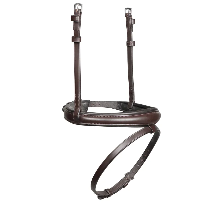 Velociti RAPIDA Padded Raised Flash Noseband - Havana