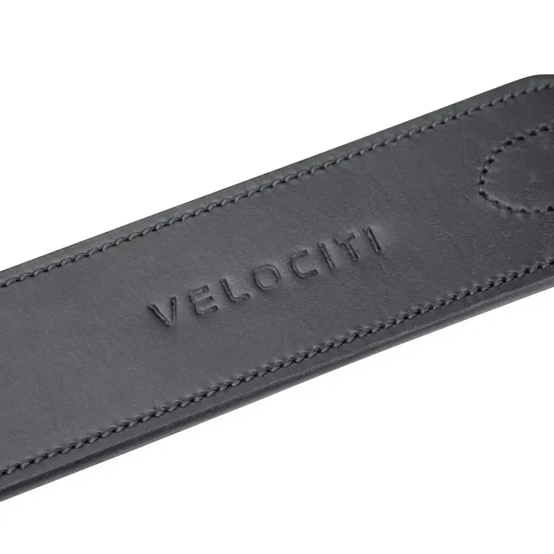 Velociti RAPIDA Wide Stirrup Leathers - Black-7