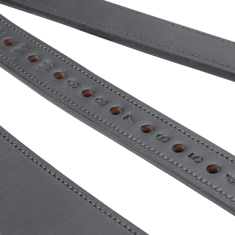 Velociti RAPIDA Wide Stirrup Leathers - Black-8