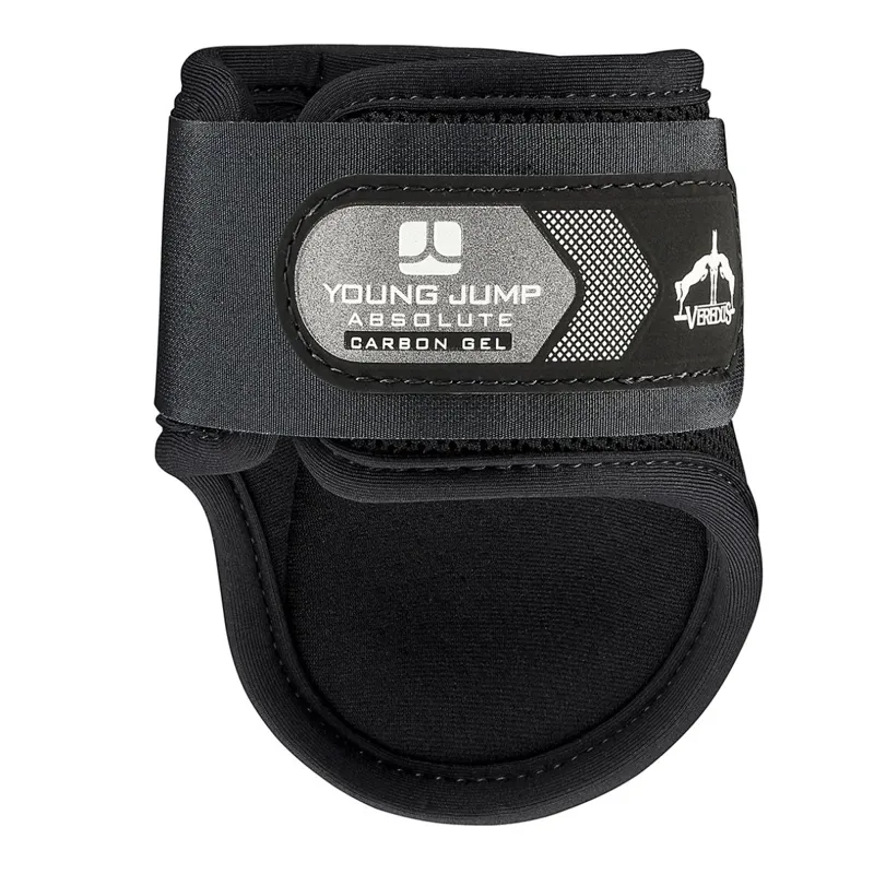 Veredus Carbon Gel Absolute Young Jump Fetlock Boots - Black-1