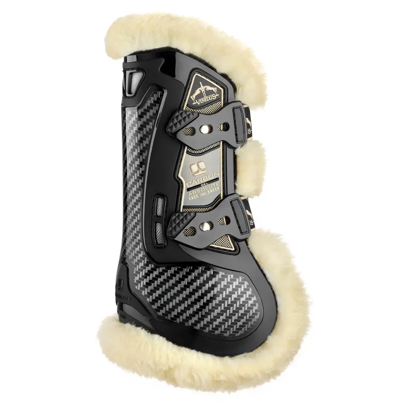 Veredus Carbon Gel Absolute Save The Sheep Tendon Boots - Black