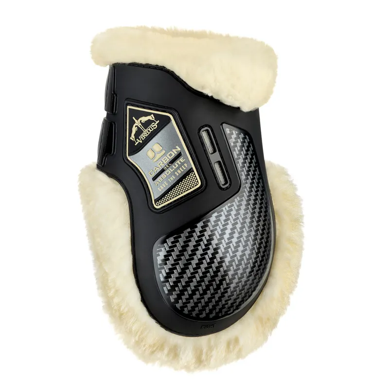 Veredus Carbon Gel Absolute Save The Sheep Fetlock Boots - Black-1