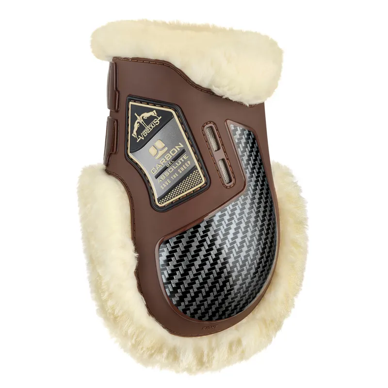 Veredus Carbon Gel Absolute Save The Sheep Fetlock Boots - Brown