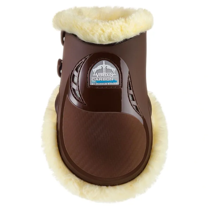 Veredus Carbon Gel Vento Save The Sheep Rear Fetlock Boots - Brown