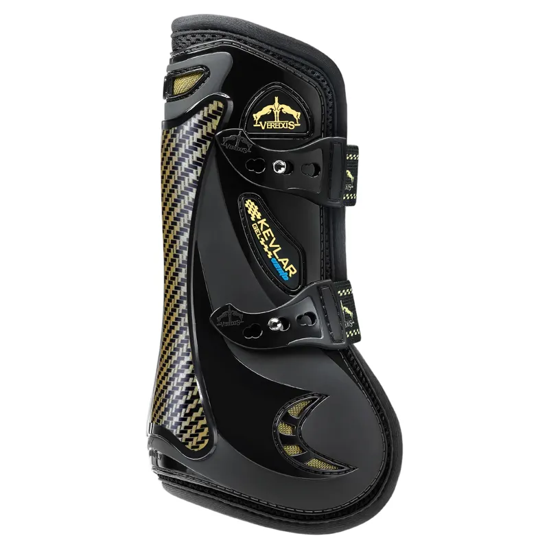 Veredus Kevlar Vento Front Tendon Boots - Black