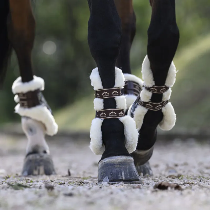 Veredus Carbon Gel Absolute Save The Sheep Tendon Boots - Brown-1