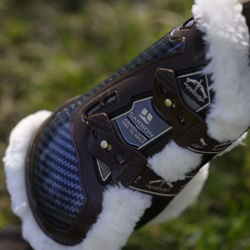 Veredus Carbon Gel Absolute Save The Sheep Tendon Boots - Brown-4