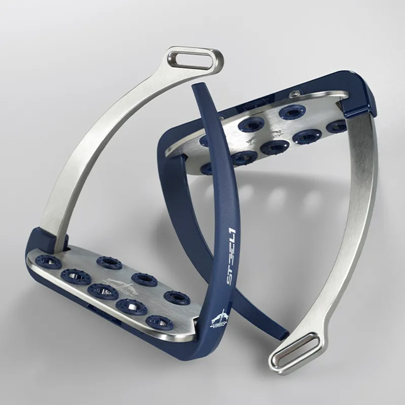 Veredus Vita Steel1 Stirrups - Navy-1