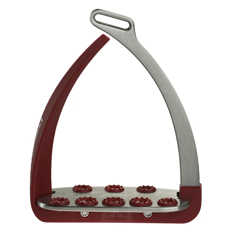 Veredus Vita Steel1 Stirrups - Bordeaux