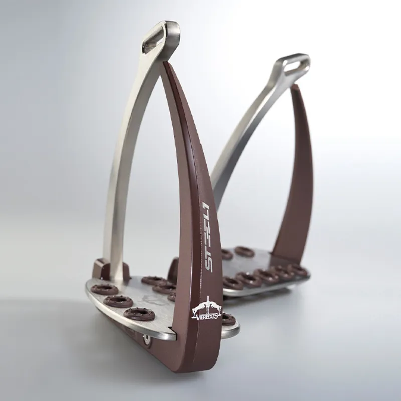 Veredus Vita Steel1 Stirrups - Brown-1
