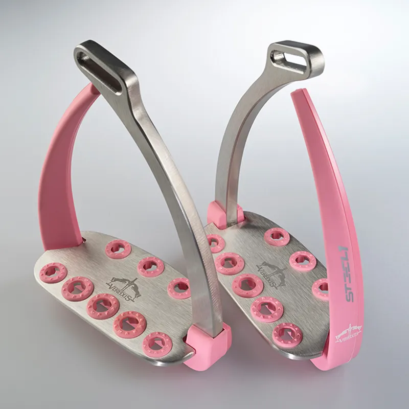 Veredus Vita Steel1 Stirrups - Light Pink-1