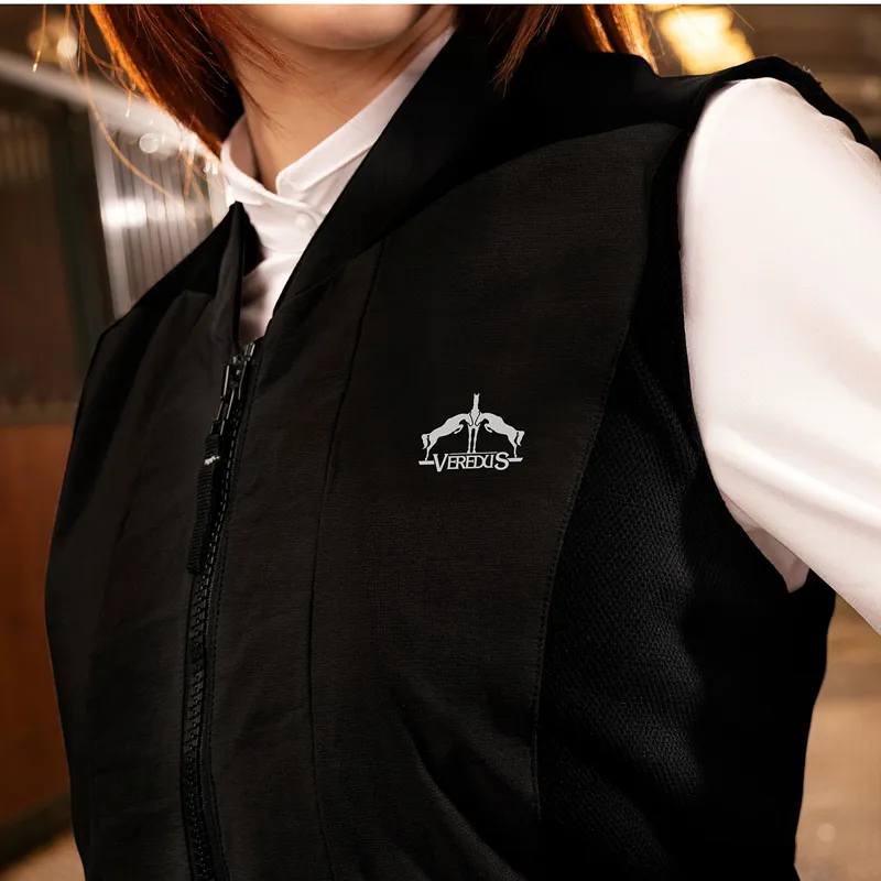 Veredus Vita Vest Adults Air Vest with Back Protector - Black-4