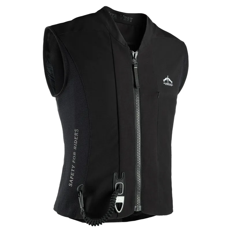 Veredus Vita Vest Adults Air Vest with Back Protector - Black