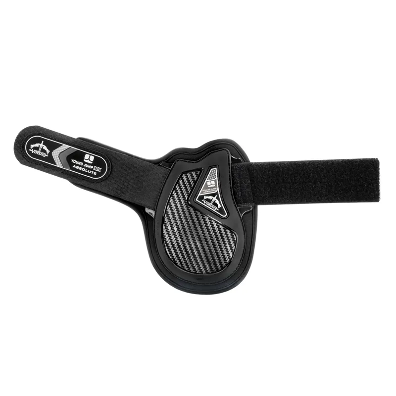 Veredus Young Jump Absolute Carbon Gel MX Rear Fetlock Boots - Black-1