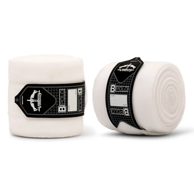 Veredus B-Polo Fleece Bandages - White