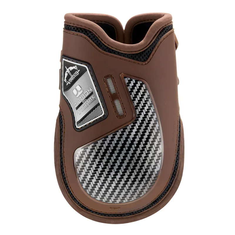 Veredus Carbon Gel Absolute Rear Fetlock Boots - Brown