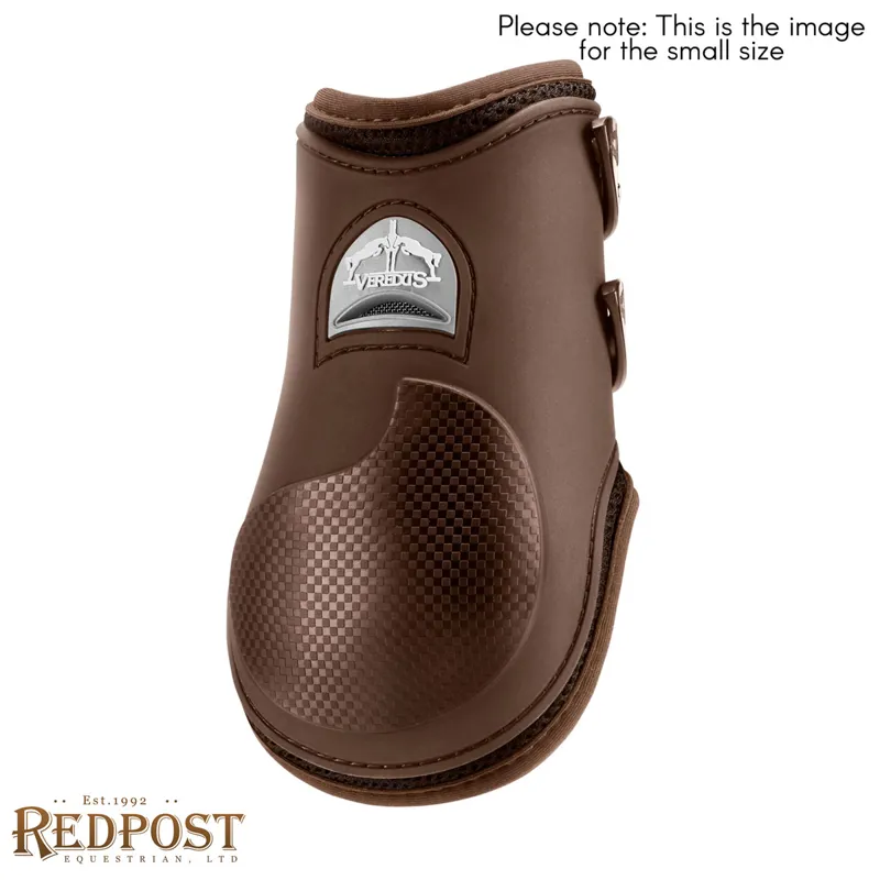 Veredus Carbon Gel Vento Rear Fetlock Boots - Brown-1