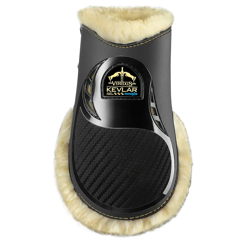 Veredus Kevlar Vento Save The Sheep Rear Fetlock Boots - Black