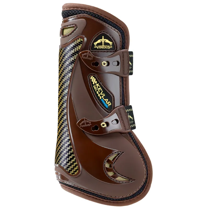 Veredus Kevlar Vento Front Tendon Boots - Brown