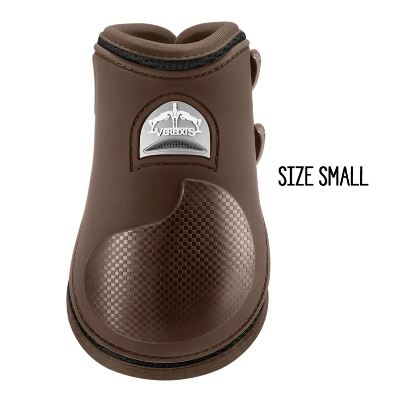 Veredus Olympus Vento Rear Fetlock Boots - Brown-1