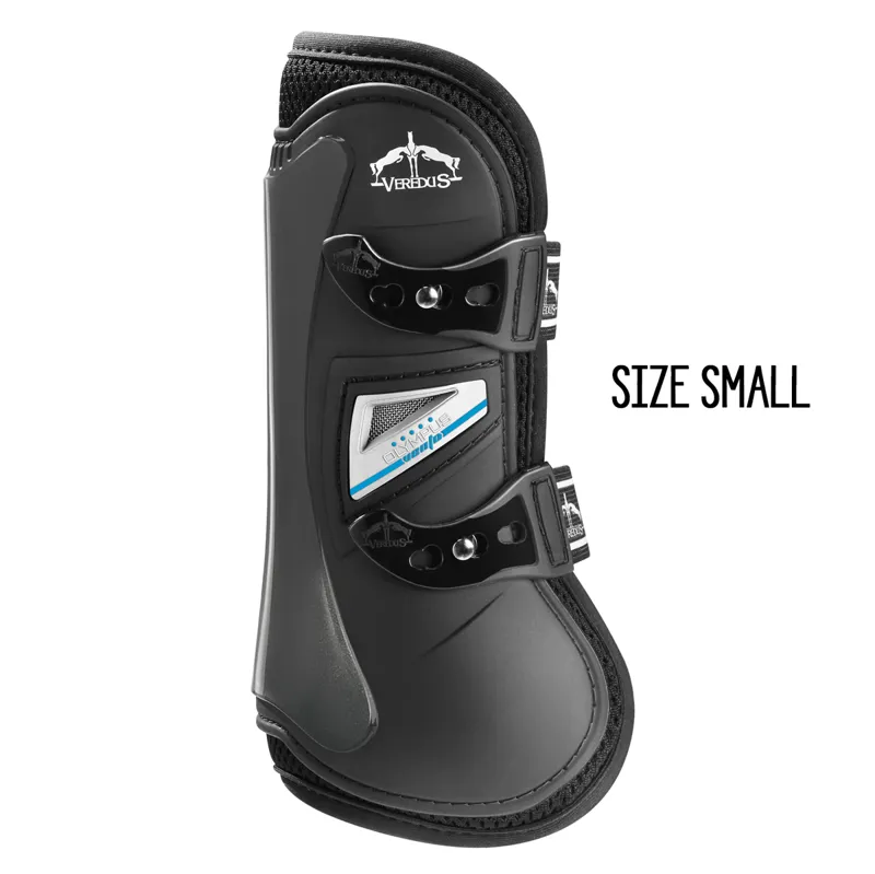 Veredus Olympus Vento Front Tendon Boots - Black-1