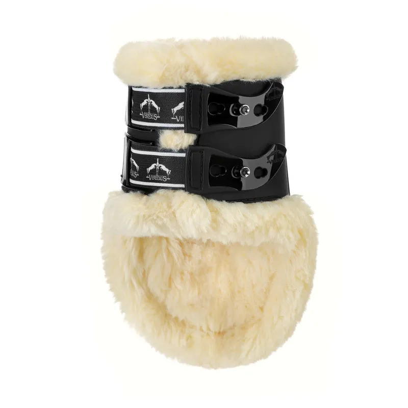 Veredus Carbon Gel Vento Save The Sheep Rear Fetlock Boots - Black-1