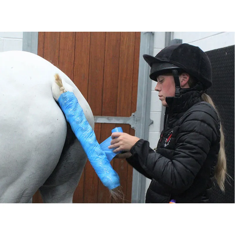 Vet Cling Multi Purpose Film Wrap - Orange-1