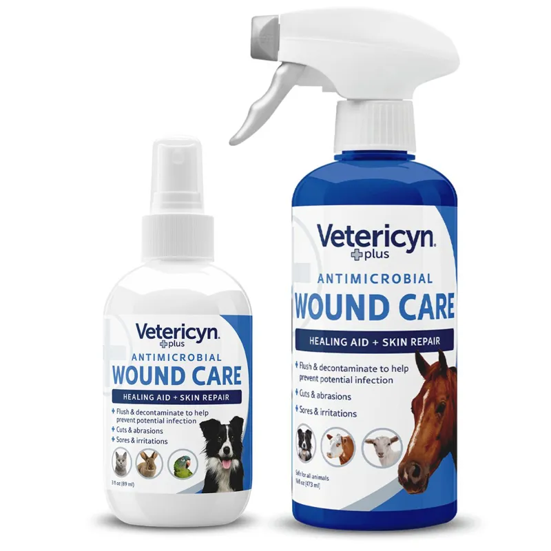 Vetericyn Plus Antimicrobial Wound and Skin Care Spray