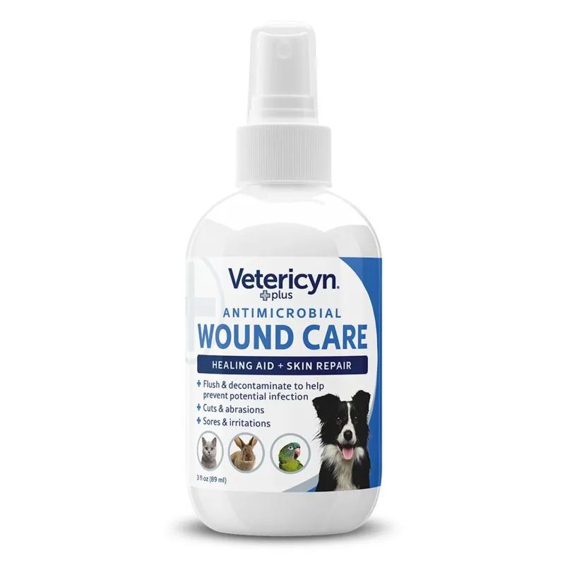 Vetericyn Plus Antimicrobial Wound and Skin Care Spray-1