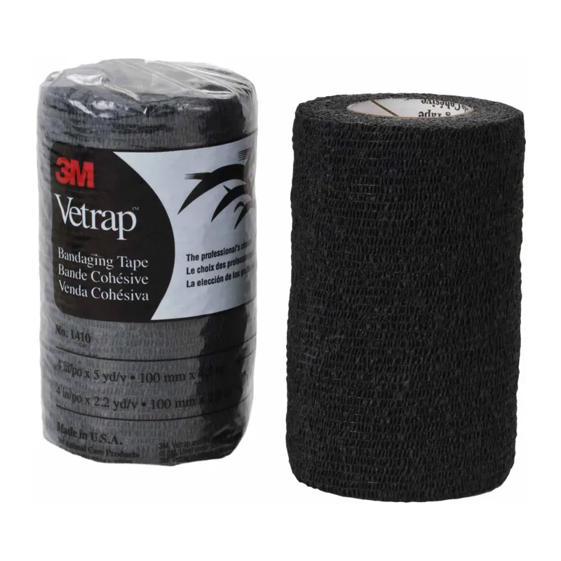 3M Vetrap Equine Cohesive Bandage - Black