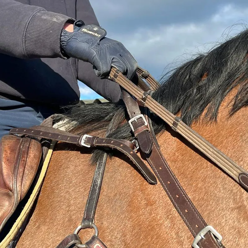 Correct Connect Double Neck Strap - Brown-2