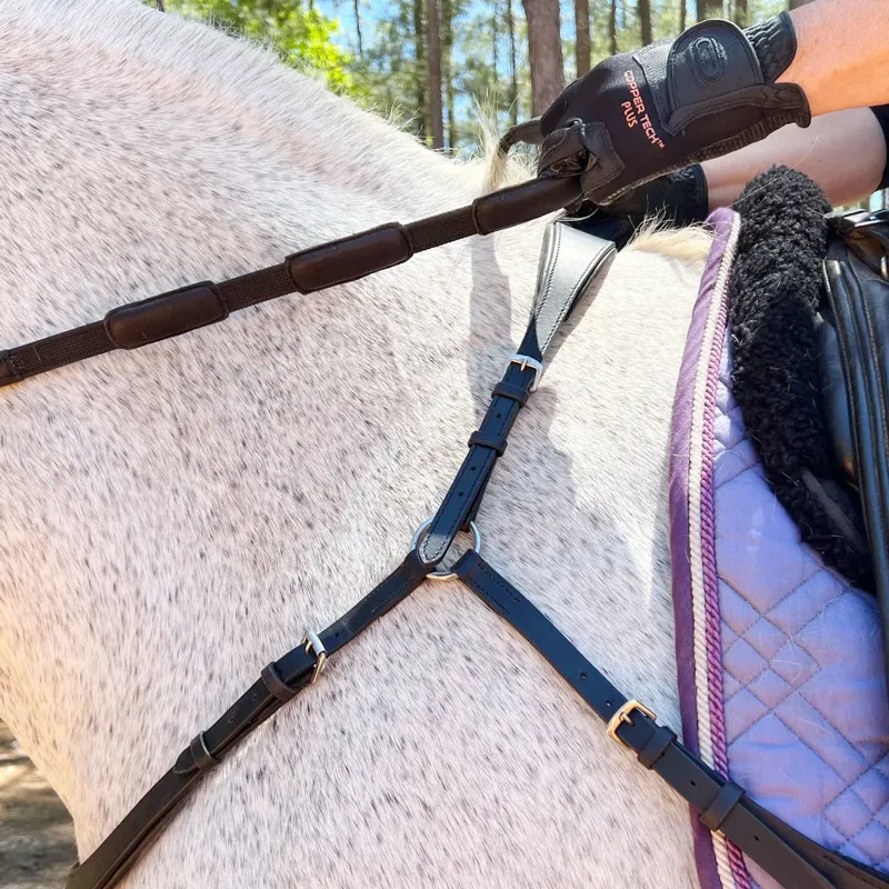 Correct Connect Comfort Connect Reins - Brown-1