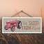 Vivid Squid Horizontal Rectangle Hanging Plaque - Eat Sleep Farm Repeat