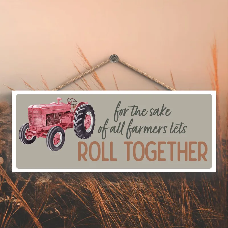 Vivid Squid Horizontal Rectangle Hanging Plaque - Roll Together