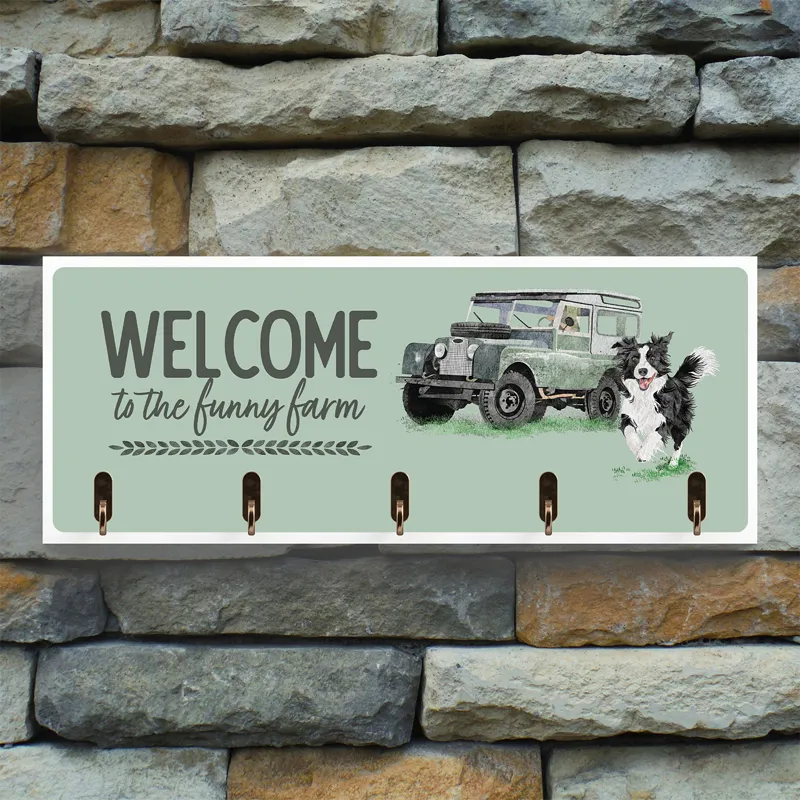 Vivid Squid Medium Key Panel - Welcome To The Funny Farm